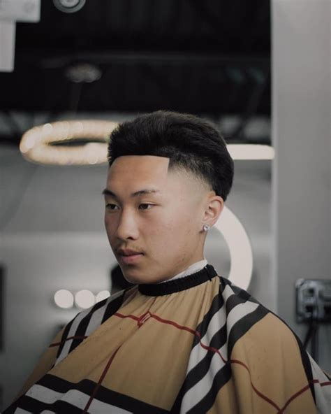 Asian blowout haircut